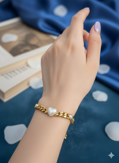 Romance in Gold Bracelets
