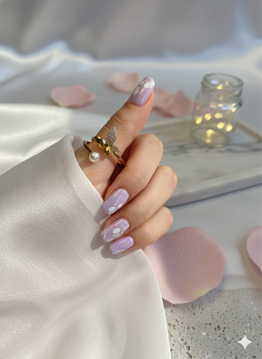 Pearl Kissed Butterfly (Free-size)