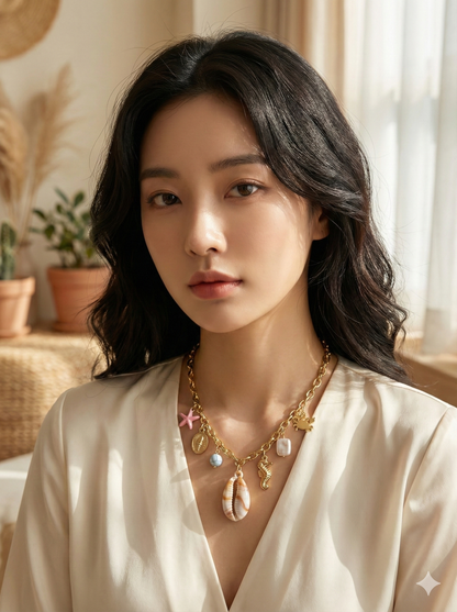Oceanic Charm Necklace