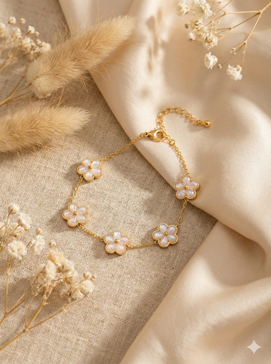 Graceful Bloom Bracelets