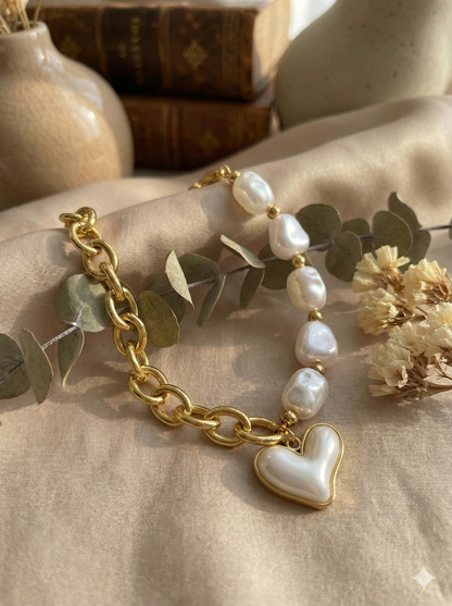 Pearlescent Heartbeat Bracelets