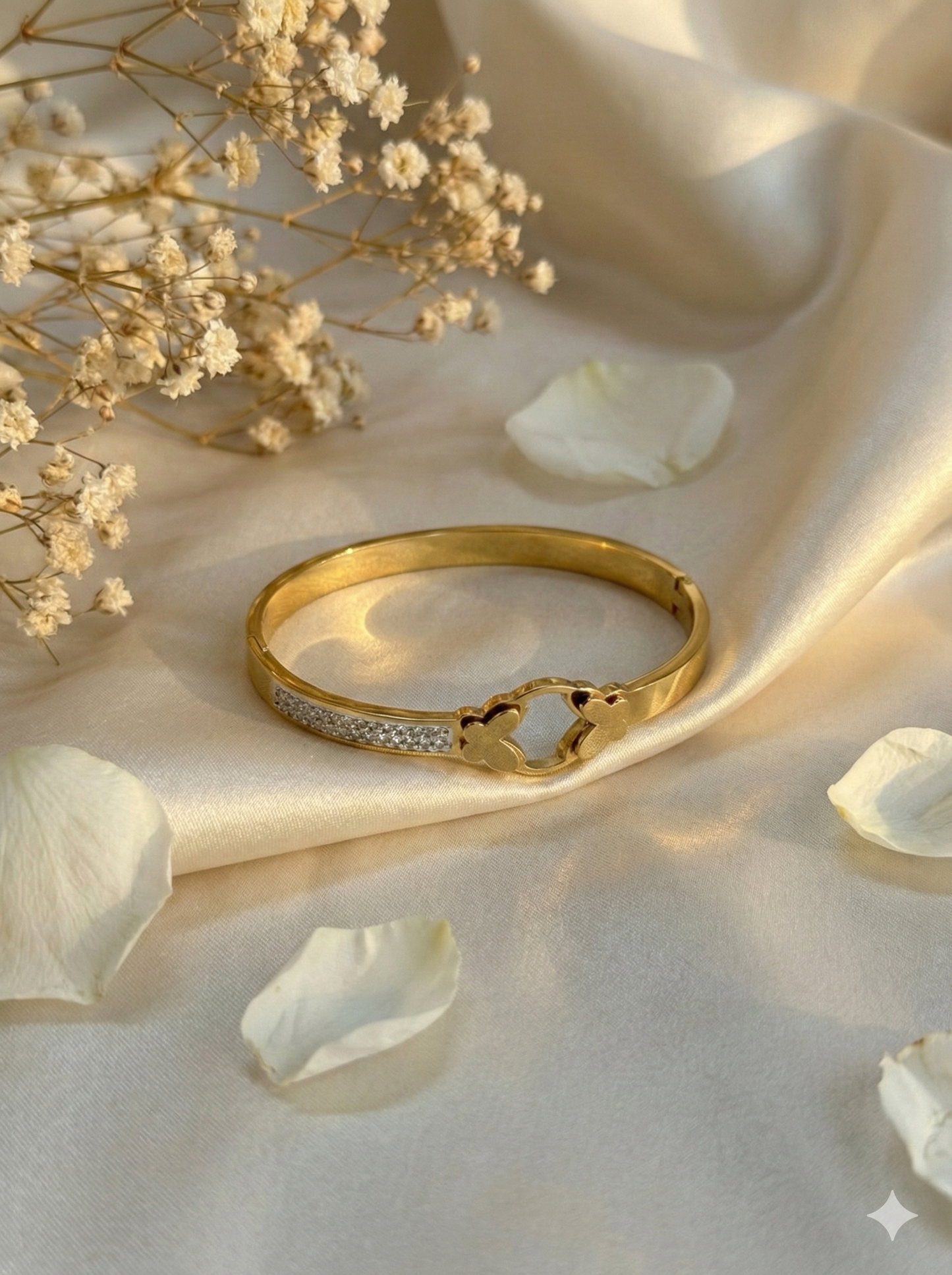 Butterfly Knot Cuff Bangle