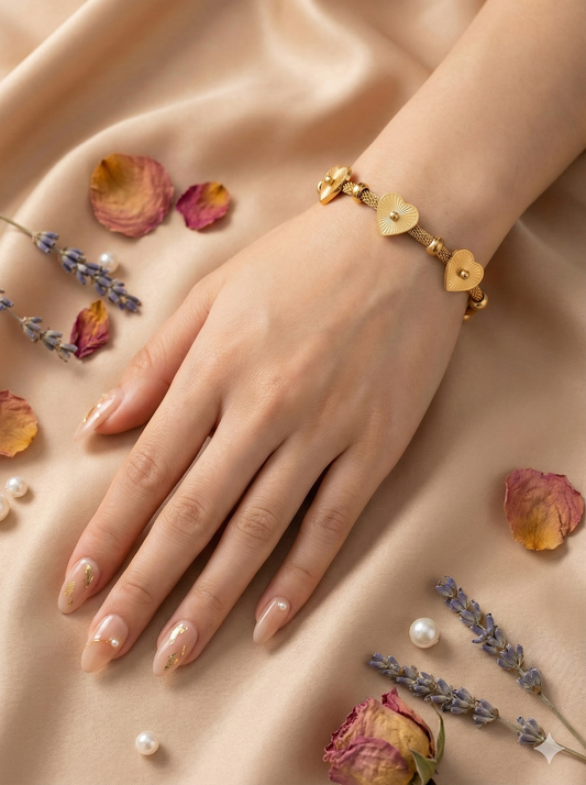 Triple Heart Radiance Bracelets