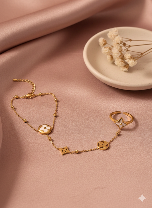 Monogram Muse Ring Bracelets