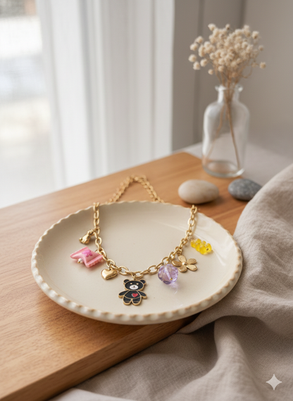 Teddy Charm Necklace