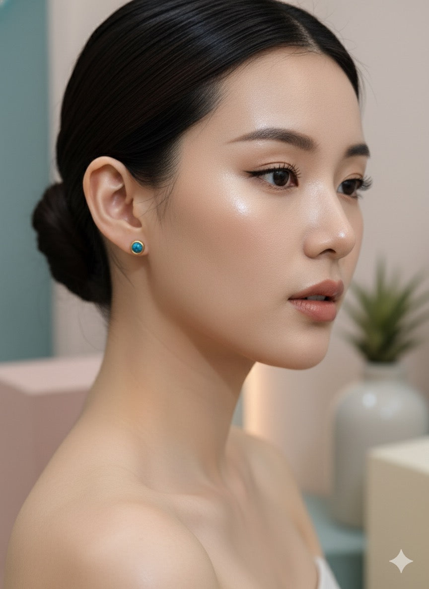 The Gilded Orb Studs