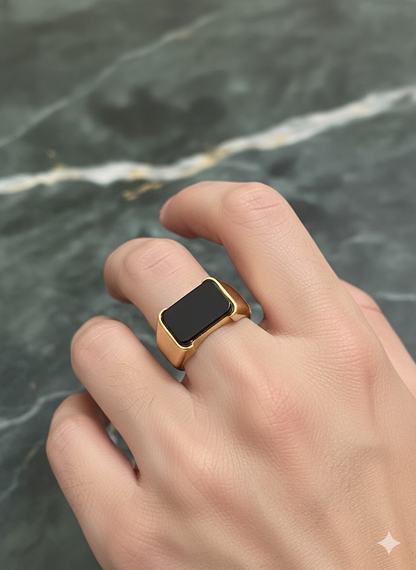 Inlay Statement Rings