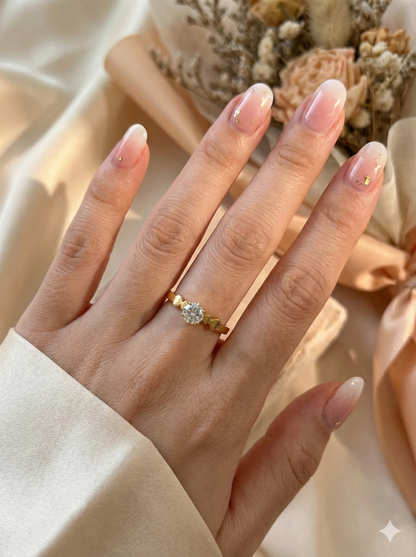 Sweetheart Sparkle Rings