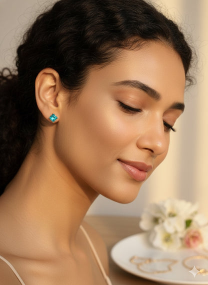 Turquoise Tide Studs