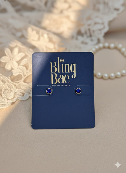 Royal Sapphire Studs