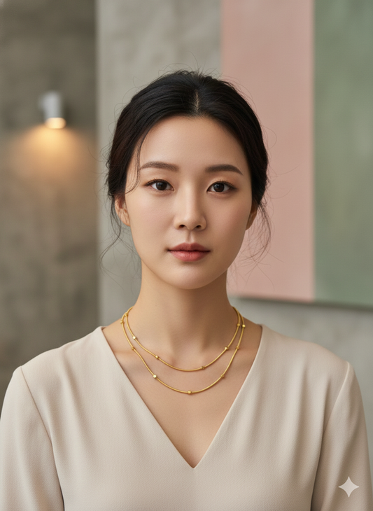 Golden Grace Layered Necklace