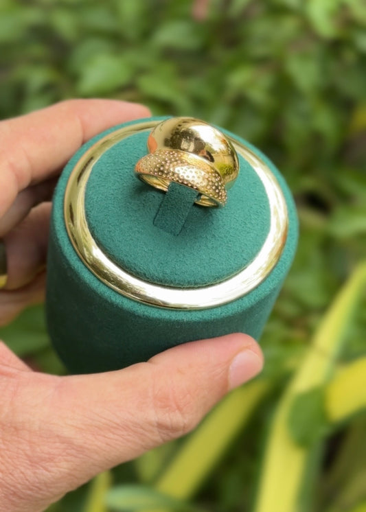 Golden Dome Luxe Rings (Adjustable)