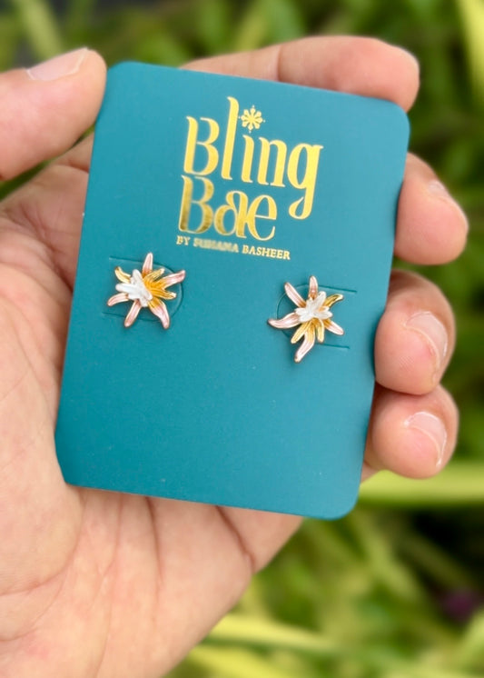 Bloom Petal Stud Earrings