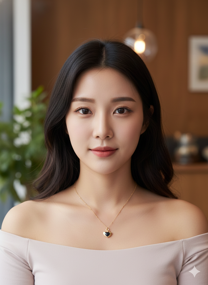 The Gold Heart Necklace