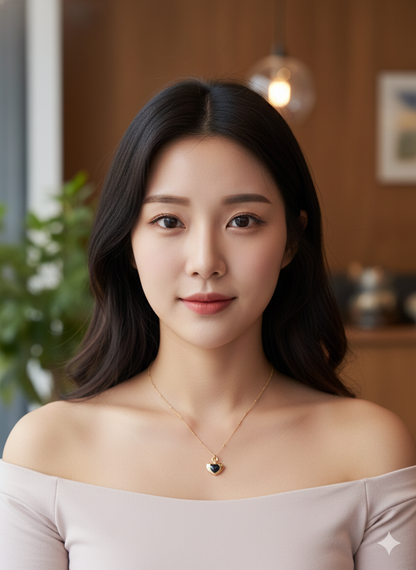 The Gold Heart Necklace