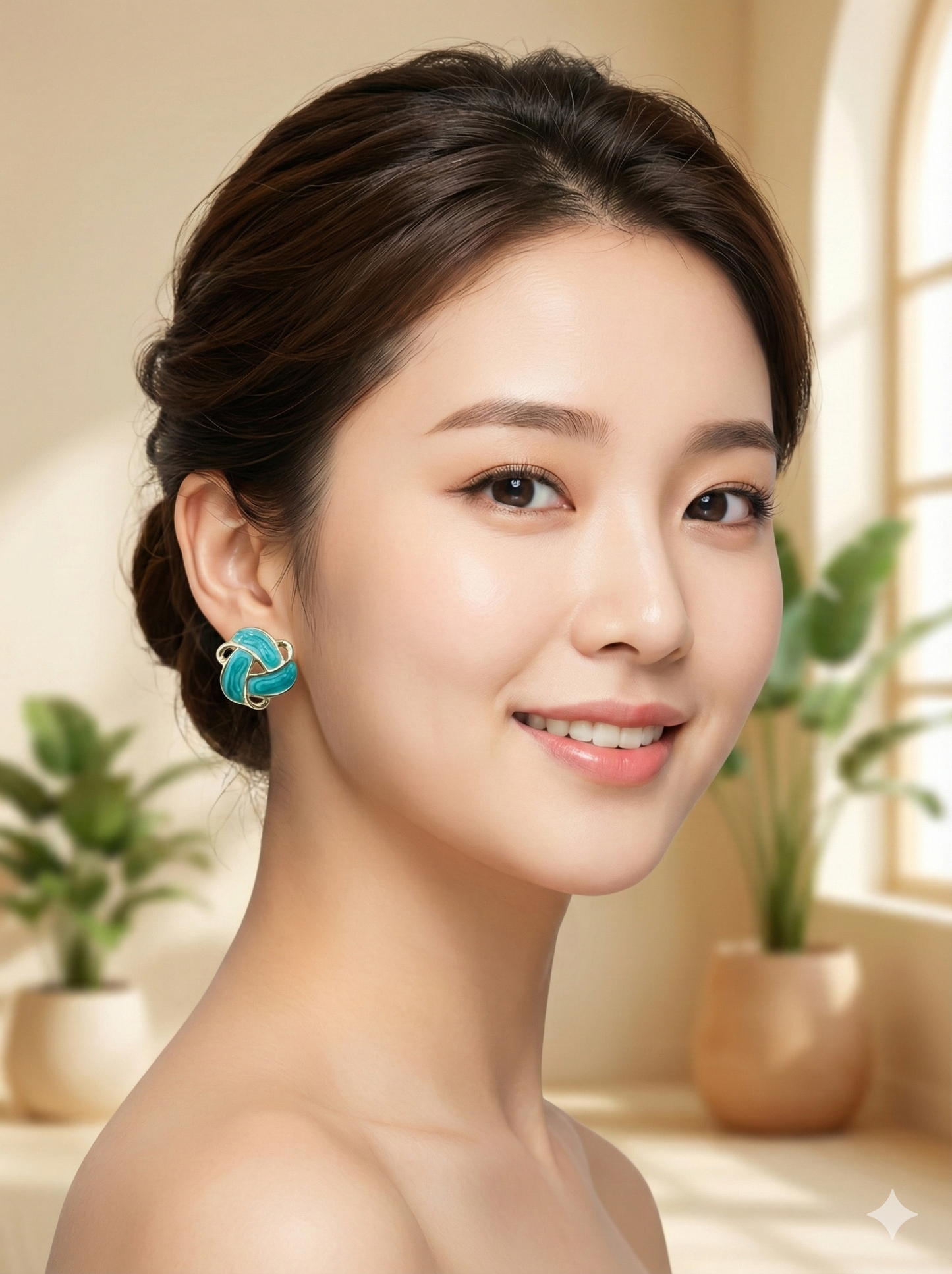 Celeste Knot Studs