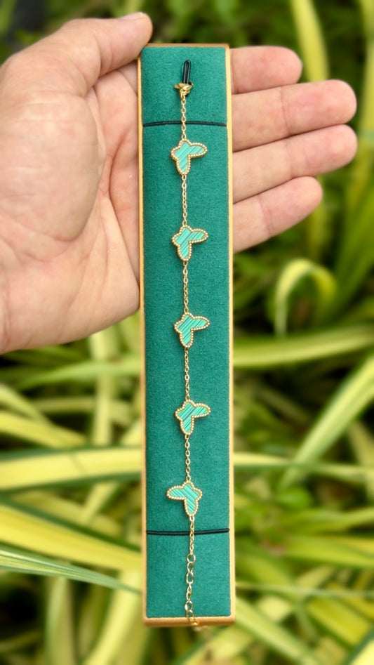 Mint Clover Breeze Bracelets ✨