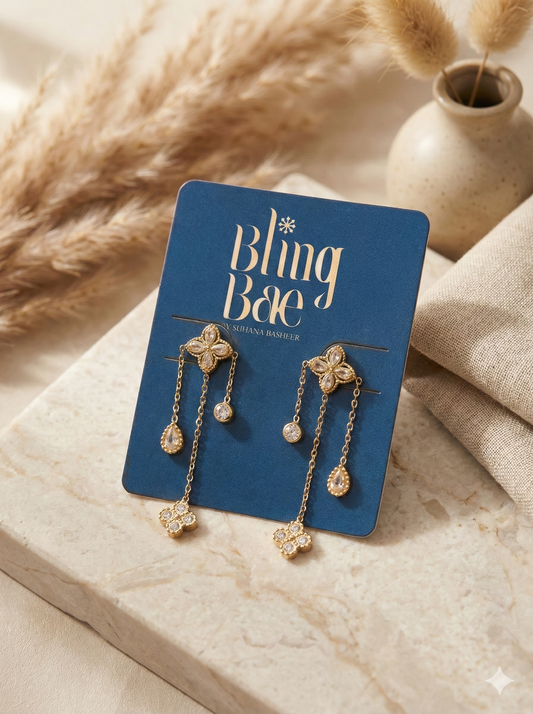 Aurora Petal Drops Earrings