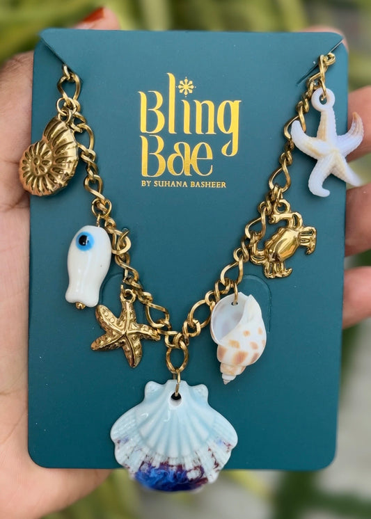 Ocean Treasure Charm Necklace