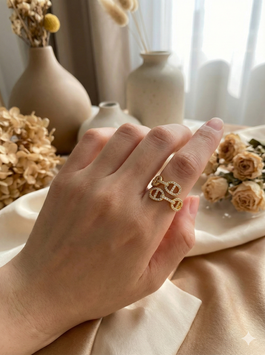Calm Chain Rings (Adjustable)