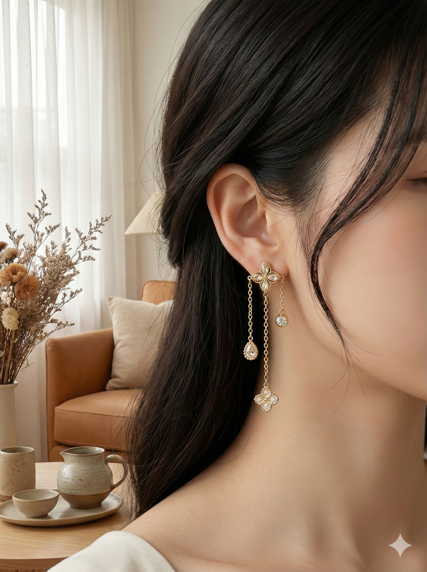 Aurora Petal Drops Earrings