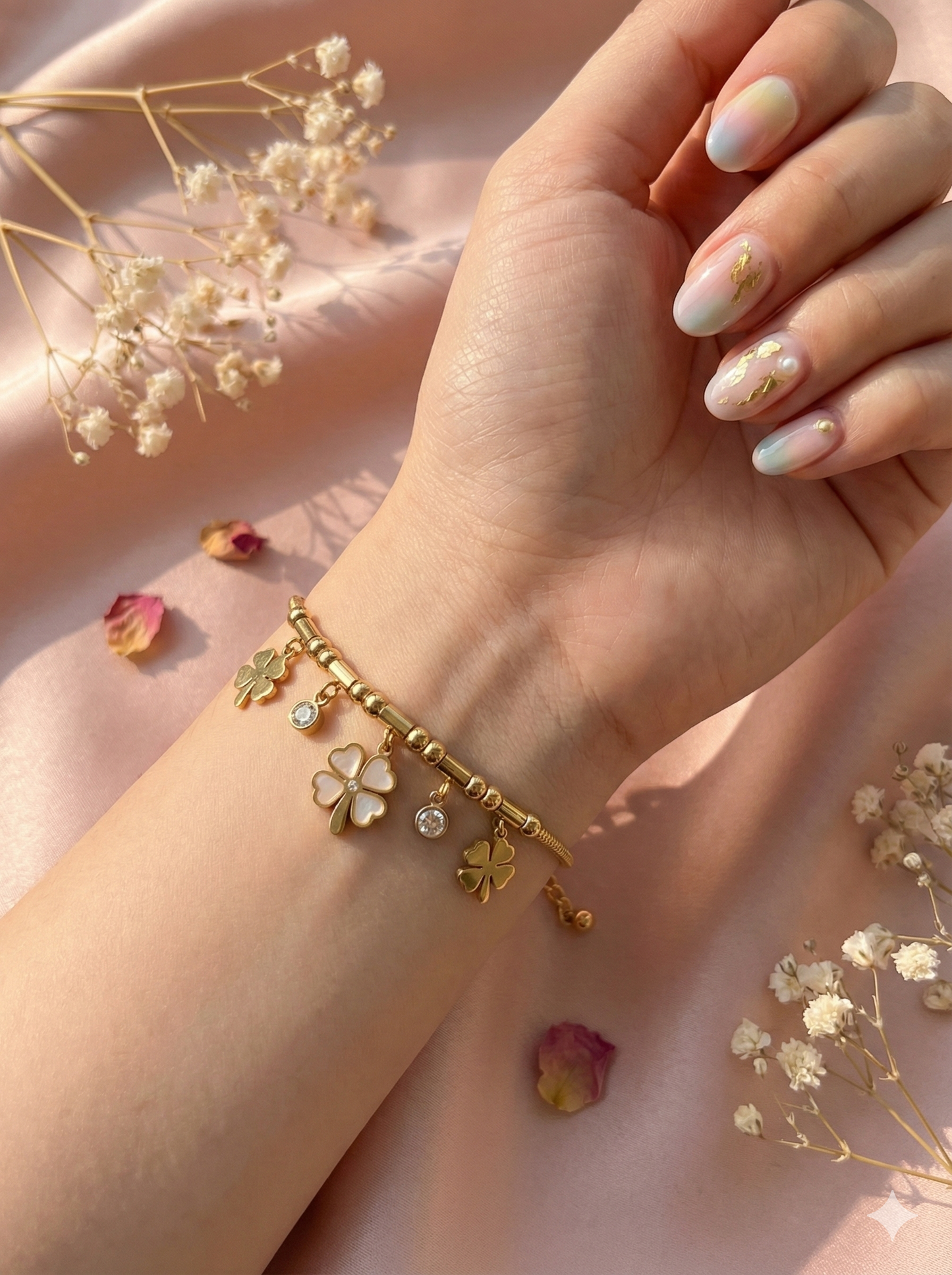 The Four-Leaf Fortune Bracelets