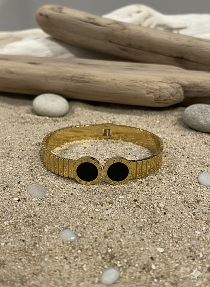 The Chronos Link Cuff Bangle