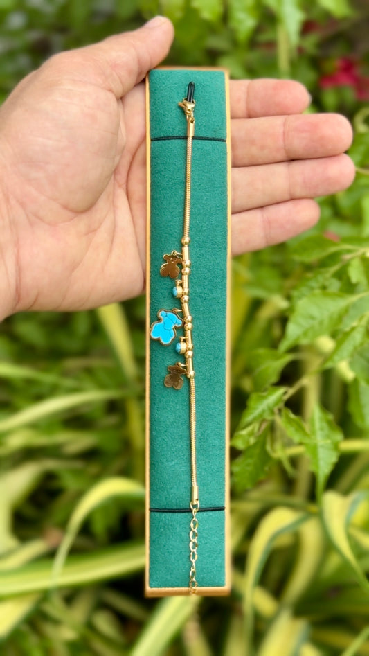 Teddy Charm Delight Bracelets 🧸💙